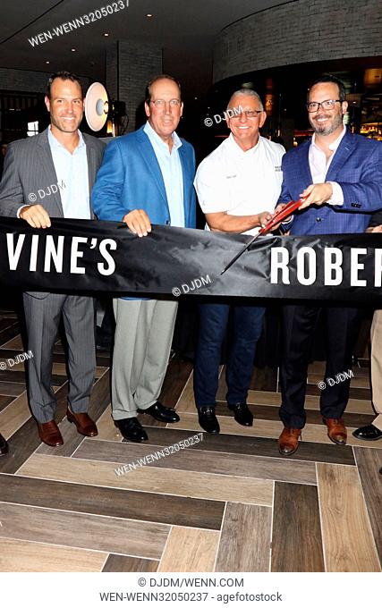 Chef Robert Irvine attends ribbon cutting ceremony for his new restaurant Public House at the Tropicana Hotel & Casino Featuring: Robert Irvine Where: Las Vegas