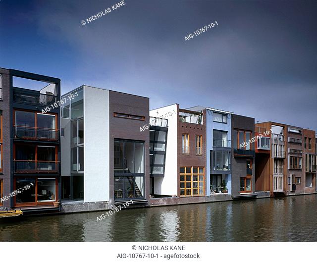 Housing on Borneo Island, Borneo-Sporenburg, Amsterdam 2002