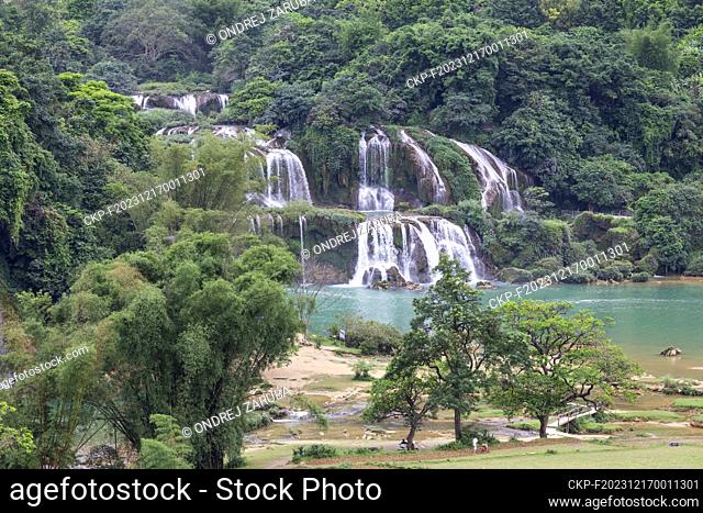Ban Gioc Waterfalls stands as one of the grandest and most captivating Vietnam waterfalls. (CTK Photo/Ondrej Zaruba)
