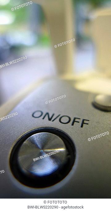 on-off-switch of an electric appliance