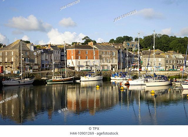 UK, United Kingdom, Europe, Great Britain, Britain, England, Cornwall, Padstow, Harbour, Harbours, Harbor, Harbors, Fishing Village, Boats, Waterfront, Coast