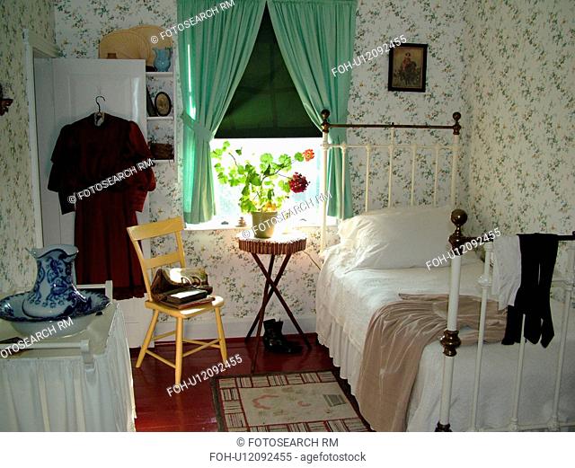 Canada, Prince Edward Island, Queens County, Cavendish, Prince Edward Island National Park, Green Gables House, Anne of Green Gables, house, interior