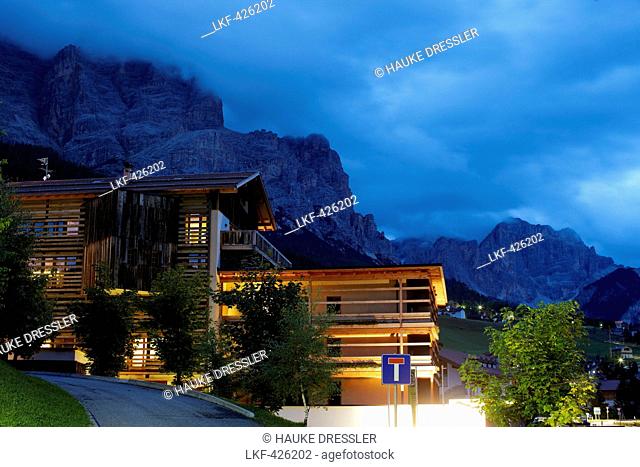 Lagacio Hotel Mountain Residence situated in Kleiner Lagazuoi in the village of S. Cassiano, Alta Badia, Italy