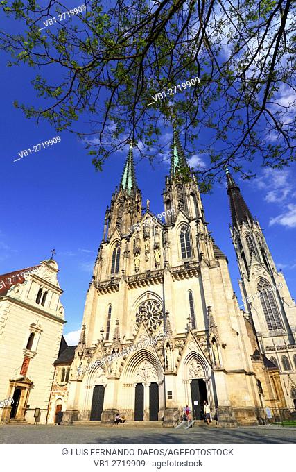 St Wenceslas cathedral. Olomouc, Moravia, Czech Republic