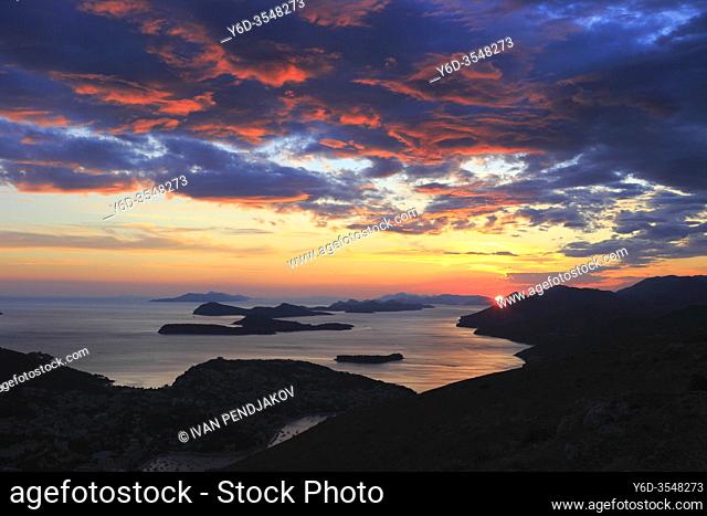 Dubrovnik Sunset, Croatia