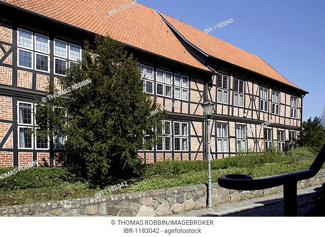 Haus Mecklenburg House, Center for Low German, Ratzeburg, Schleswig-Holstein, Germany, Europe
