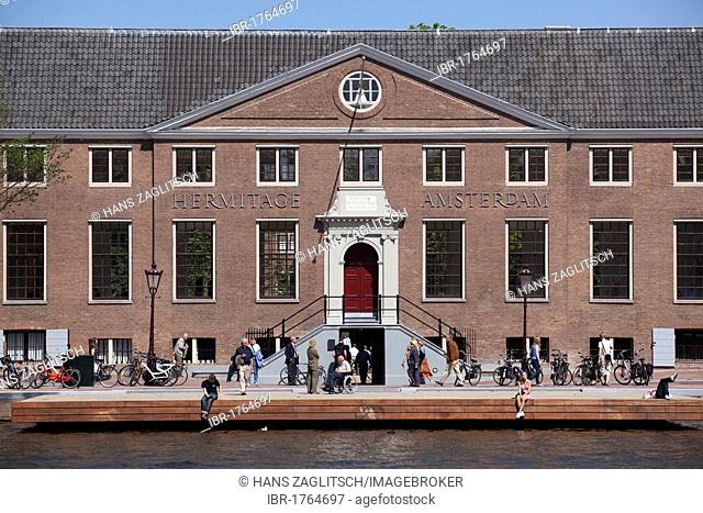 Front of the Hermitage, Amsterdam, Holland, Netherlands, Europe
