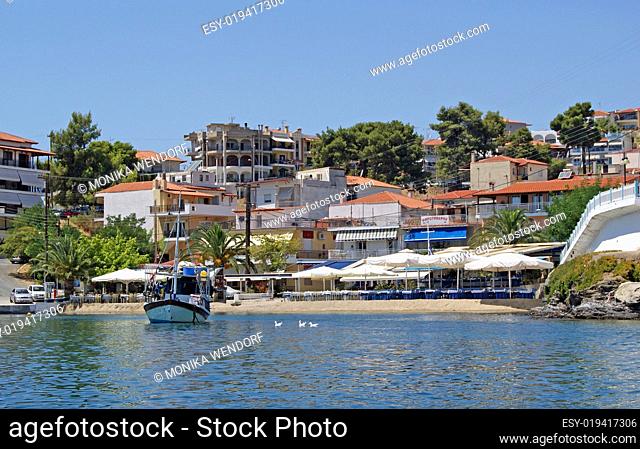 Hafen von Neas Marmaras - Chalkidiki, Sithonia, Griechenland