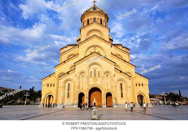 Georgia - Tbilisi - Tsminda Sameba Cathedral