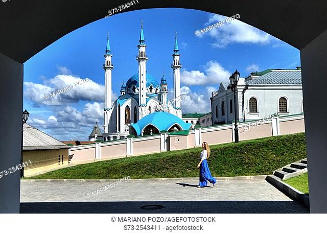 Kul Sharif mosque in Kazan Kremlin, Tatarstan, Russia
