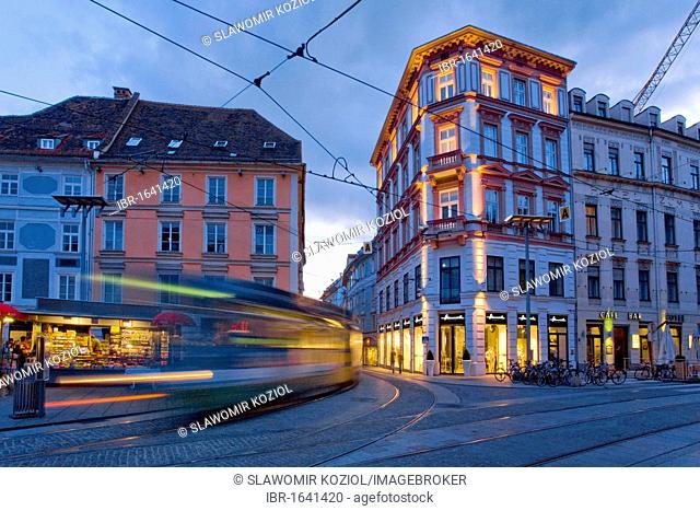 City centre, Graz, Styria, Austria, Europe