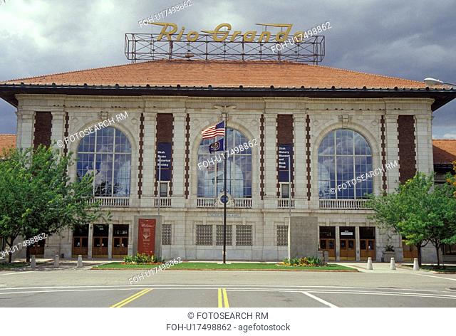 Utah, UT, Salt Lake City, Rio Grande Depot & Utah State Historic Society, train station