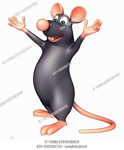 3d rendered illustration of funny Rat cartoon character, Stock Photo,  Picture And Low Budget Royalty Free Image. Pic. ESY-034194917 | agefotostock
