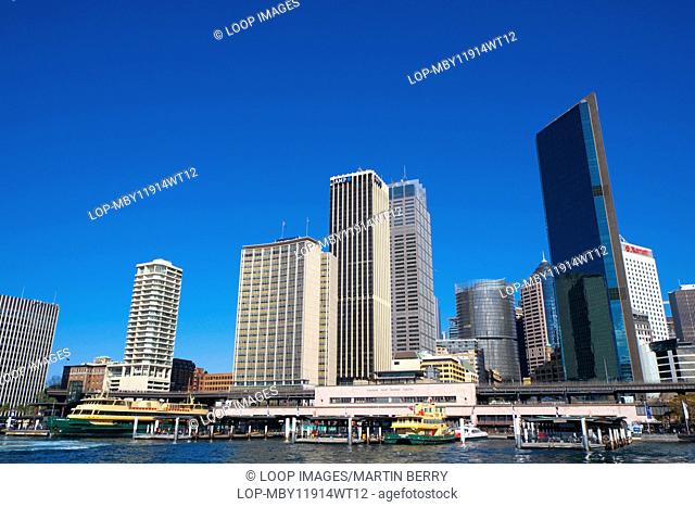 Sydney city centre and Circular Quay