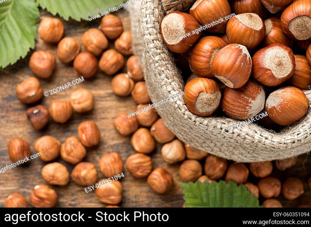 (1)close up view nuts concept arrangement