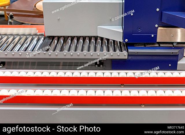 Conveyor Rollers Machine in Wood Work Shop