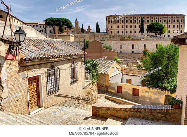 View on the seminary, Seminario mayor San Ildefonso de Toledo, Toledo, province Toledo, Castilla-La Mancha, Spain, Europe