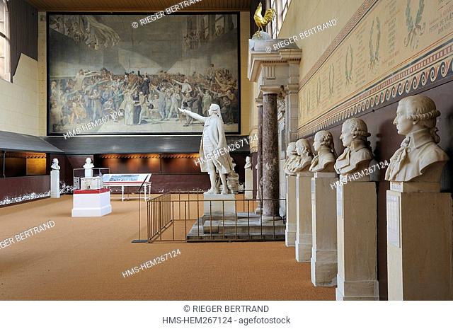 France, Yvelines, Versailles, Salle du Jeu de Paume where the Serment du Jeu de Paume The Tennis Court Oath taken place the 20th June 1789