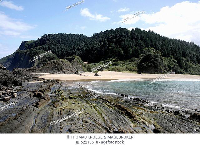 Atlantic Ocean, Atlantic coast near Ondarroa, Basque Country, northern Spain, Spain, Europe