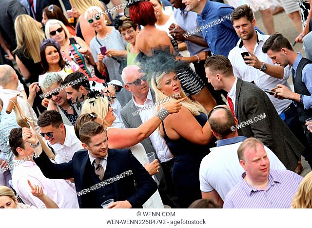 Gemma Collins attends Darley July Cup Day at Newmarket Racecourse Featuring: Gemma Collins Where: Newmarket, United Kingdom When: 11 Jul 2015 Credit: WENN