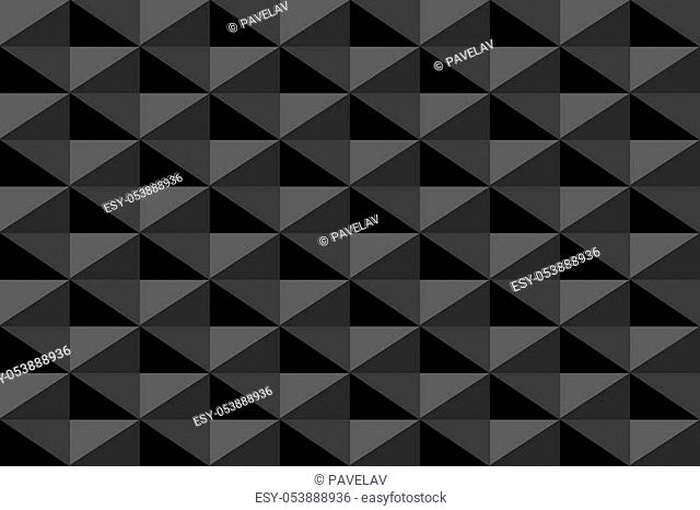 Mosaic vector seamless pattern of rhombuses in dark colors for the design of business cards and promotional leaflets