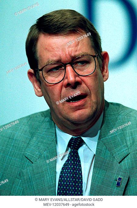 Poul Nyrup Rasmussen Prime Minister Of Denmark 01 July 1993