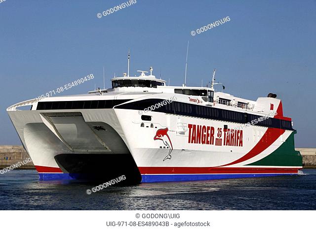 Tarifa-Tangiers boat, Spain