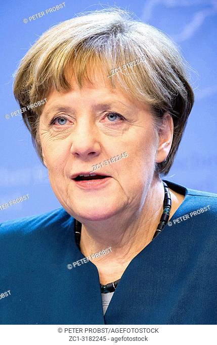 Angela Merkel - * 17. 05. 1954: German Politician of the Christian Democratic Union and Chancellor of the Federal Republic of Germany