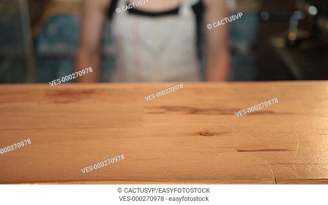 Close up view of vegetables on cutting board