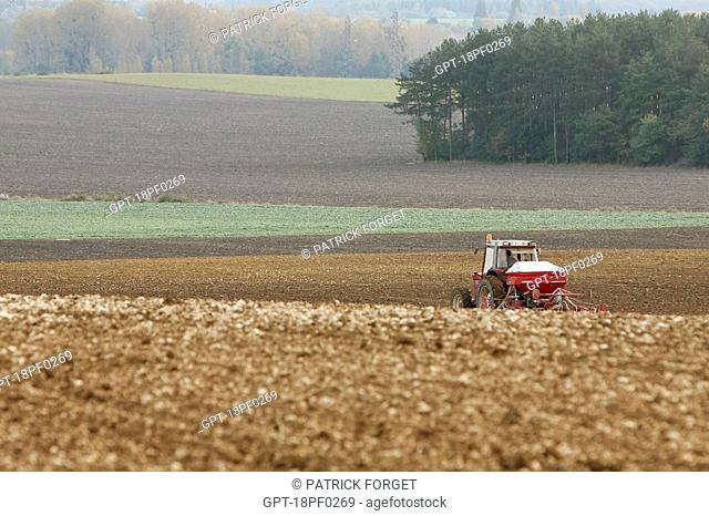 FARMING, REGION OF MASSAY, CHER 18, FRANCE