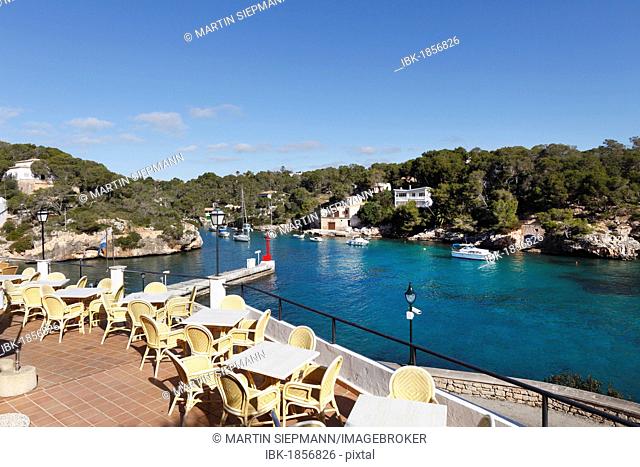 Cala Figuera resort, Santanyi, Majorca, Balearic Islands, Spain, Europe