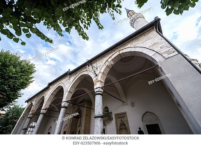 Gazi Husrev-beg Mosque in Sarajevo, Bosnia and Herzegovina
