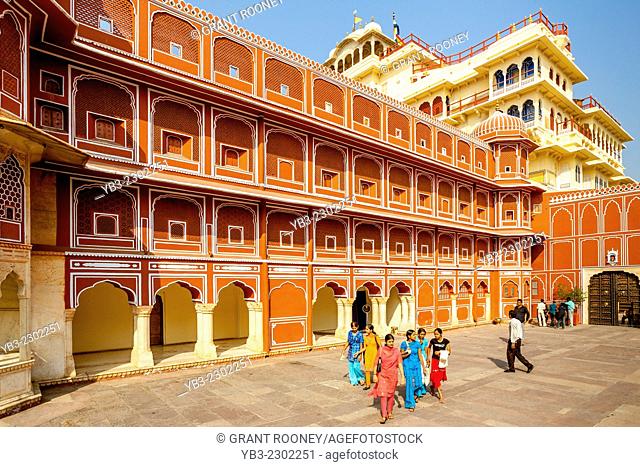 Diwan-I-Khas, The City Palace, Jaipur, Rajasthan, India