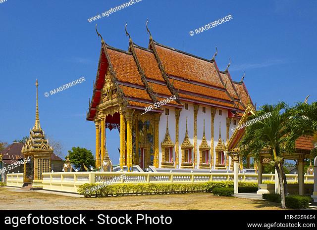 Temple at Thalang, Choeng Thale, Phuket, Thailand, Asia