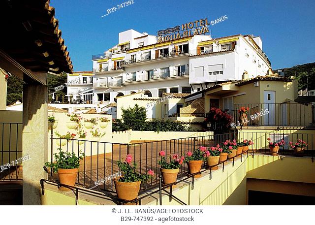 Hotel Aiguablava. Costa Brava, Girona province, Catalonia, Spain