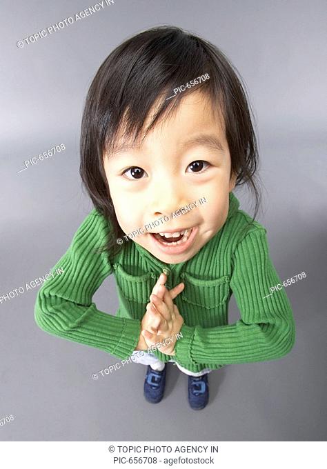 Korean Girl Smiling