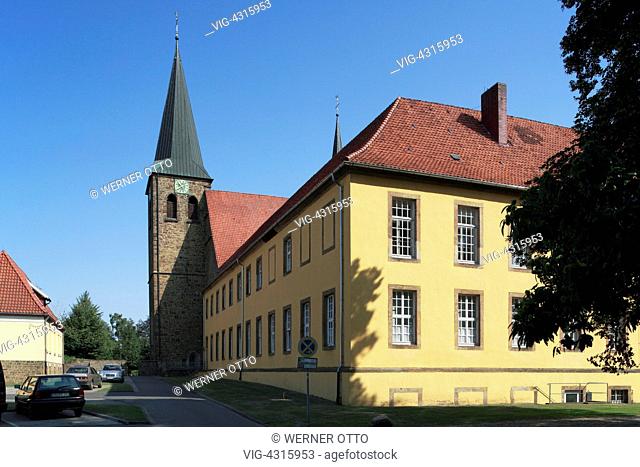 D-Bersenbrueck, Samtgemeinde Bersenbrueck, Hase, Hase valley, Osnabrueck Country, Lower Saxony, monastery Saint Mary, Cistercian nun monastery, baroque