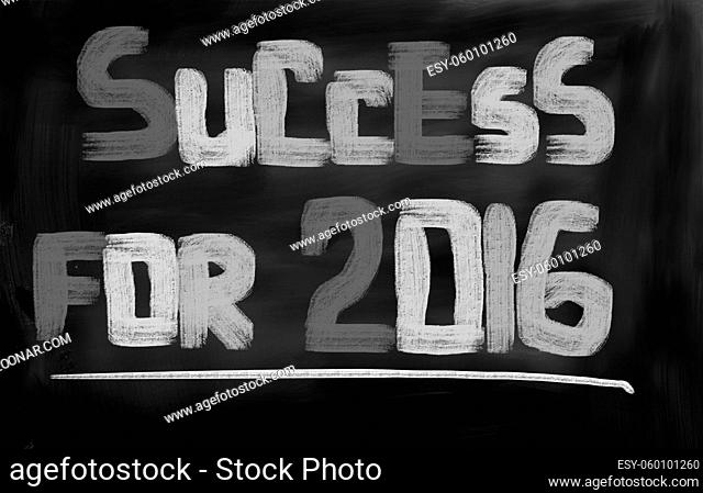 Success For 2016 Concept