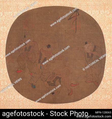 Chinese Children at Play. Artist: Unidentified Artist; Artist: After Emperor Huizong (Chinese, 1082-1135; r. 1100-25); Period: Ming (1368-1644) or Qing dynasty...