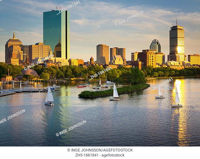 Boston and the Charles River as seen from Longfellow Bridge  Boston is the capital of and largest city in Massachusetts, and is one of the oldest cities in the...