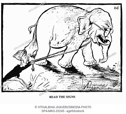 Cartoon mahatma gandhi Stock Photos and Images | agefotostock