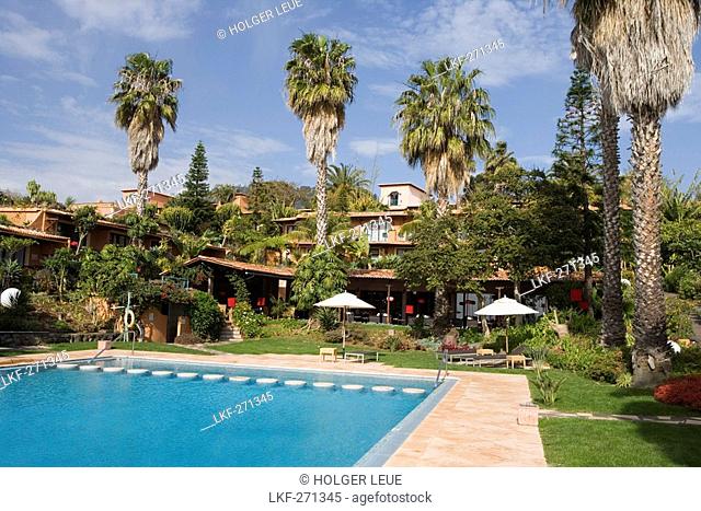 Swimming Pool at Quinta Splendida Wellness and Botanical Garden Resort, Canico, Madeira, Portugal