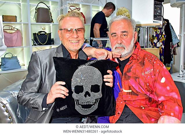 Opening of Udo Walz Boutique in Potsdam. Featuring: Rene Koch, Udo Walz Where: Berlin, Germany When: 19 May 2017 Credit: AEDT/WENN.com