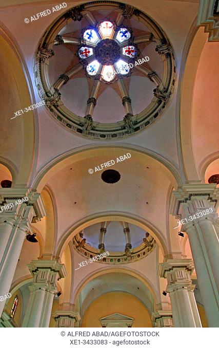 dome of the Parish of Sant Miquel del Port, Barceloneta district, Barcelona, ??Catalonia, Spain