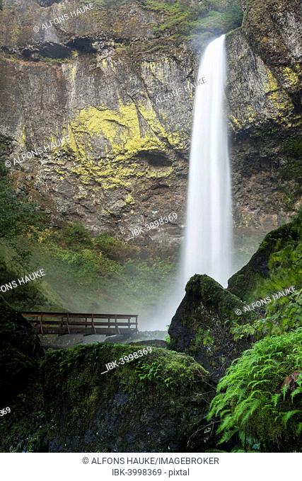 Elowah Falls, Columbia River Gorge, Portland, Oregon, United States