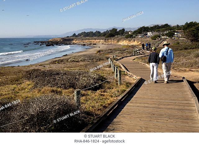 Moonstone Beach Park, Cambria, San Luis Obispo county, California, United States of America, North America