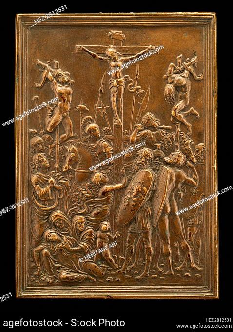 The Crucifixion, late 15th - early 16th century. Creator: Moderno