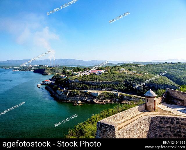 San Pedro de la Roca Castle, UNESCO World Heritage Site, Santiago de Cuba, Santiago de Cuba Province, Cuba, West Indies, Caribbean, Central America