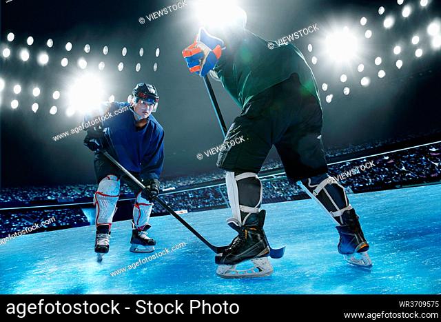 Ice hockey against atletico