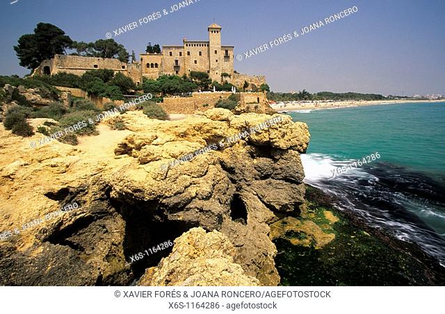 Castle of Tamarit, Altafulla, Tarragones, Tarragona, Spain